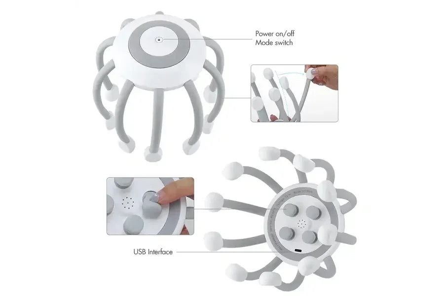 HeadRelax® - Masajeador Eléctrico