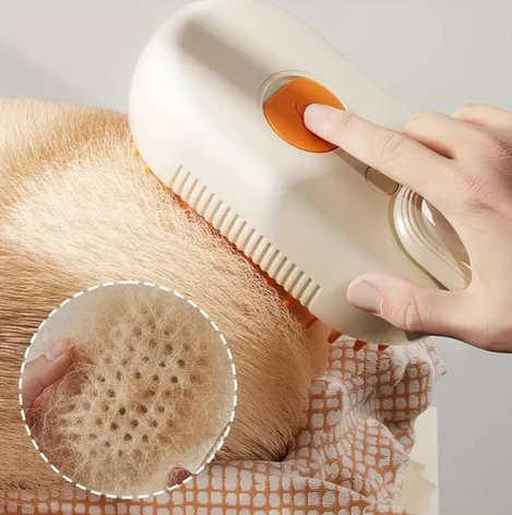 PawSteam Brush® – Cepillo masajeador para mascotas