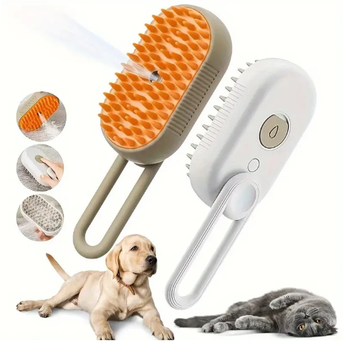 PawSteam Brush® – Cepillo masajeador para mascotas