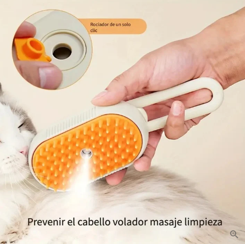 PawSteam Brush® – Cepillo masajeador para mascotas